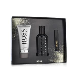 Boss Boss Bottled Parfum 100 ml + Parfum MINI 10 ml + perfumowany żel pod prysznic dla mężczyzn