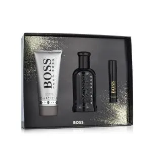 Hugo Boss Boss Boss Bottled Parfum 100 ml + Parfum MINI 10 ml + perfumowany żel pod prysznic dla mężczyzn