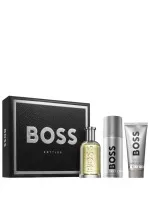 Boss Bottled zestaw upominkowy dla mężczyzn woda toaletowa 100 ml + żel pod prysznic 100 ml + dezodorant