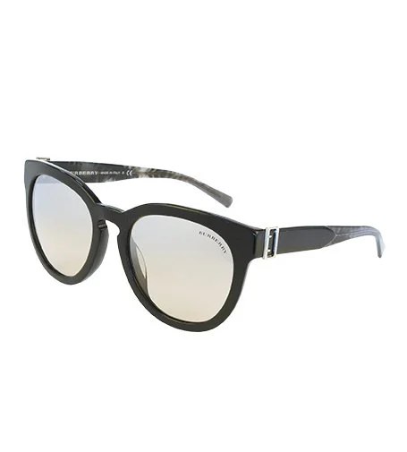 BE4246D okulary przeciwsłoneczne 57x21x140mm srebrne dla kobiet