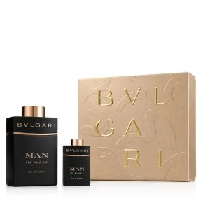 Bvlgari Man In Black uzupełnialny 100 ml + EDP woda perfumowana dla mężczyzn