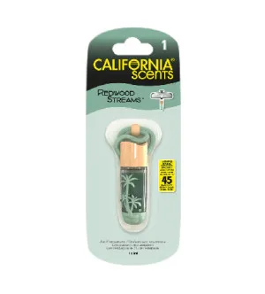 California Scents Hanging Vial Redwood Streams zapach do samochodu 5 ml