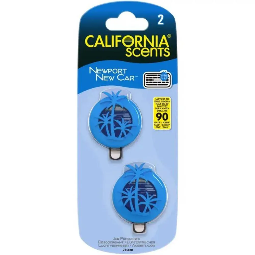 Mini Diffuser Newport New Car zapach do auta 2 x 3 ml 2x3 ml