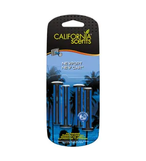 California Scents Vent Stick Newport New Car zapach do samochodu 4 szt.