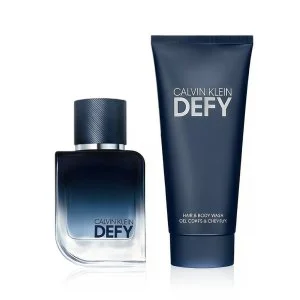 Calvin Klein Defy woda perfumowana (EDP) 50 ml + żel pod prysznic do ciała i włosów dla mężczyzn