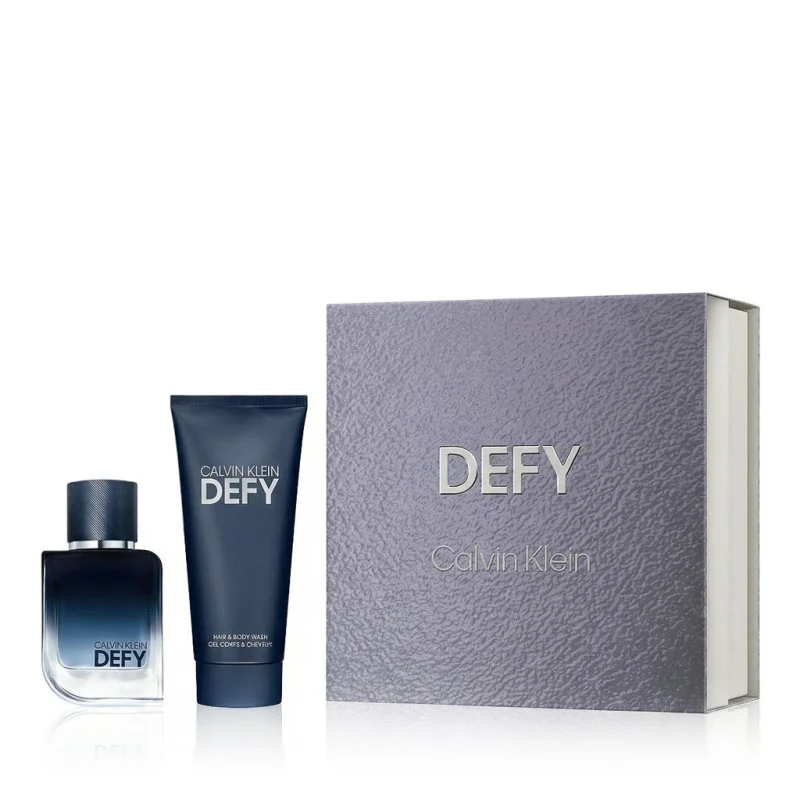 Defy woda perfumowana (EDP) 50 ml + żel pod prysznic do ciała i włosów dla mężczyzn 100 ml