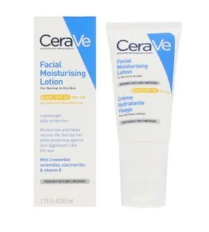 CeraVe Nawilżająca emulsja do twarzy SPF 50