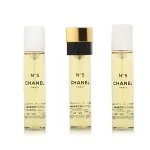 No 5 3 x 20 ml zapas do kieszonkowego rozpylacza woda toaletowa dla kobiet