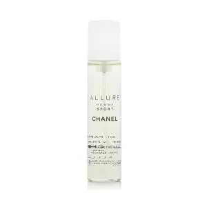 Chanel Allure Homme Sport Eau Extreme woda toaletowa 3x20 ml dla mężczyzn flakon do ponownego napełniania