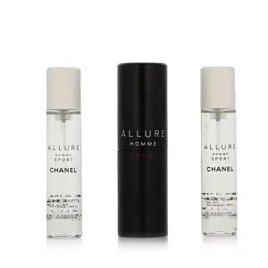 Chanel Allure Homme Sport woda toaletowa dla mężczyzn 3x20 ml napełnialny flakon