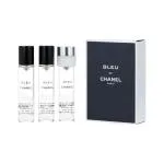 Bleu de Chanel EDT wkład 2 x 20 ml + EDT wkład z rozpylaczem 20 ml M 60 ml