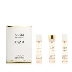 Chanel Coco Mademoiselle EDT wkład 2 x 20 ml + EDT wkład z rozpylaczem 20 ml W