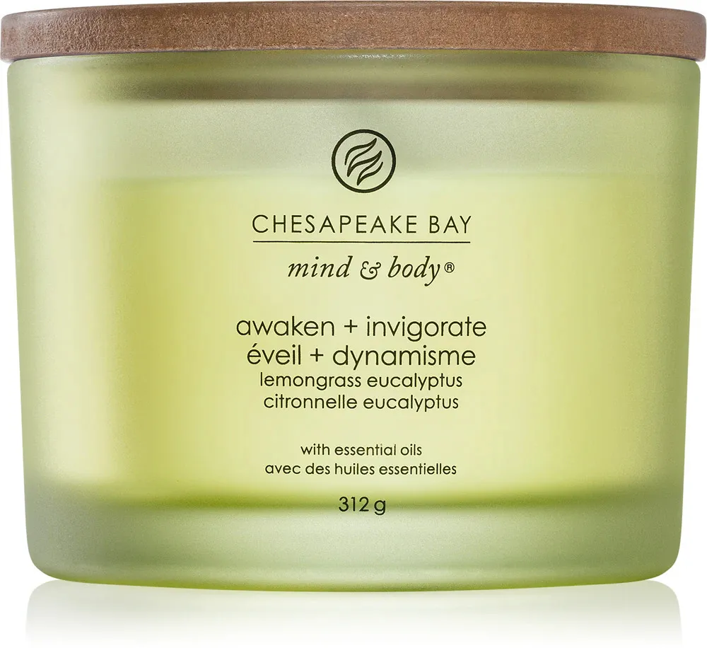 Awaken + Invigorate świeca zapachowa z 3 knotami 312 g