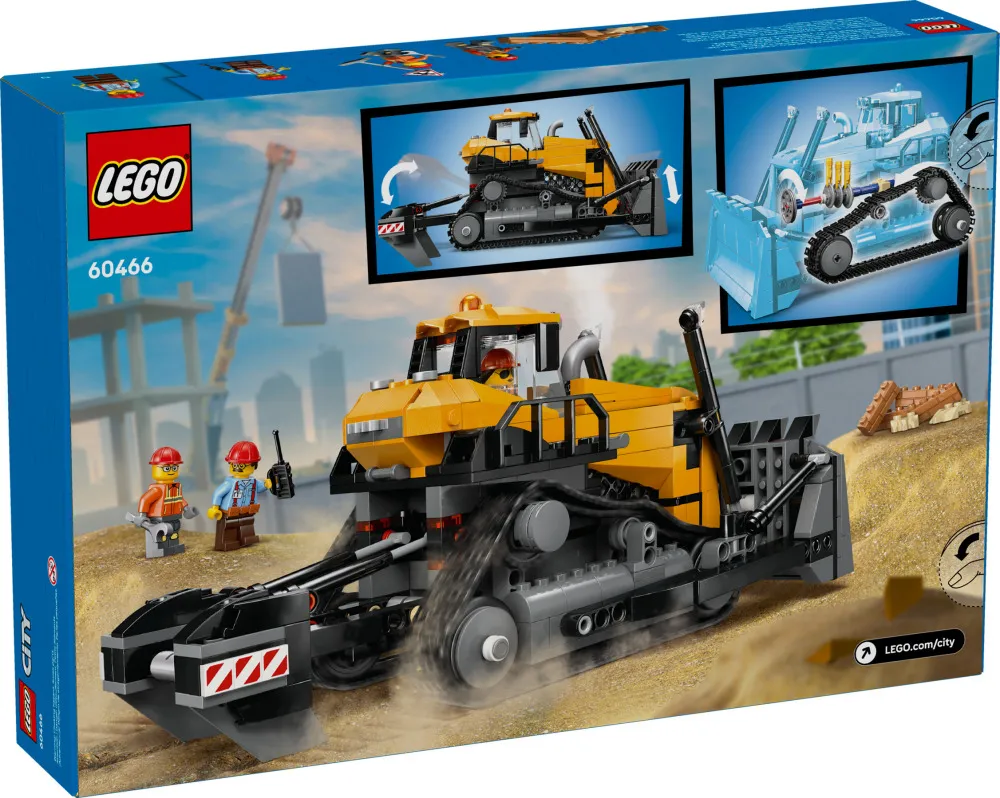 City 60466 Żółty buldożer