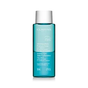 Clarins Natychmiastowy płyn do demakijażu oczu z ekstraktami z alpejskiej goryczki żółtej i bławatka