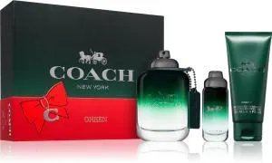 Coach Green EDT 100 ml + EDT MINI 15 ml + SG do ciała i włosów 100 ml M