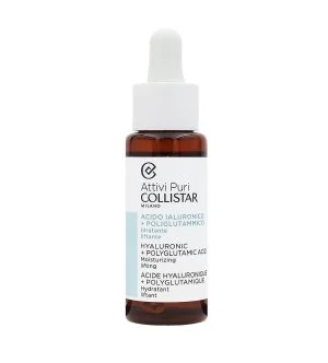 Collistar Attivi Puri Hyaluronic + Polyglutamic Acid liftingujące serum do twarzy z kwasem hialuronowym