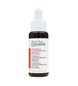 Collistar Attivi Puri Witamina C + alfa-arbutyna rozjaśniające serum do twarzy