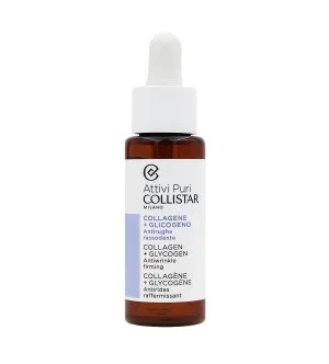 Collistar Attivi Puri Collagen+Glycogen serum do twarzy redukujące oznaki starzenia z kolagenem