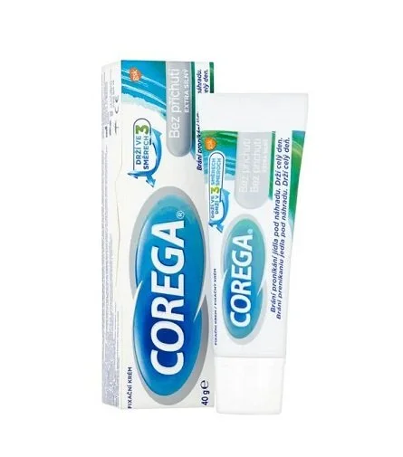 Bez smaku ekstra silny krem mocujący do protez zębowych 40 g