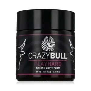 CrazyBull Play Hard Mocna matowa pasta 100 g