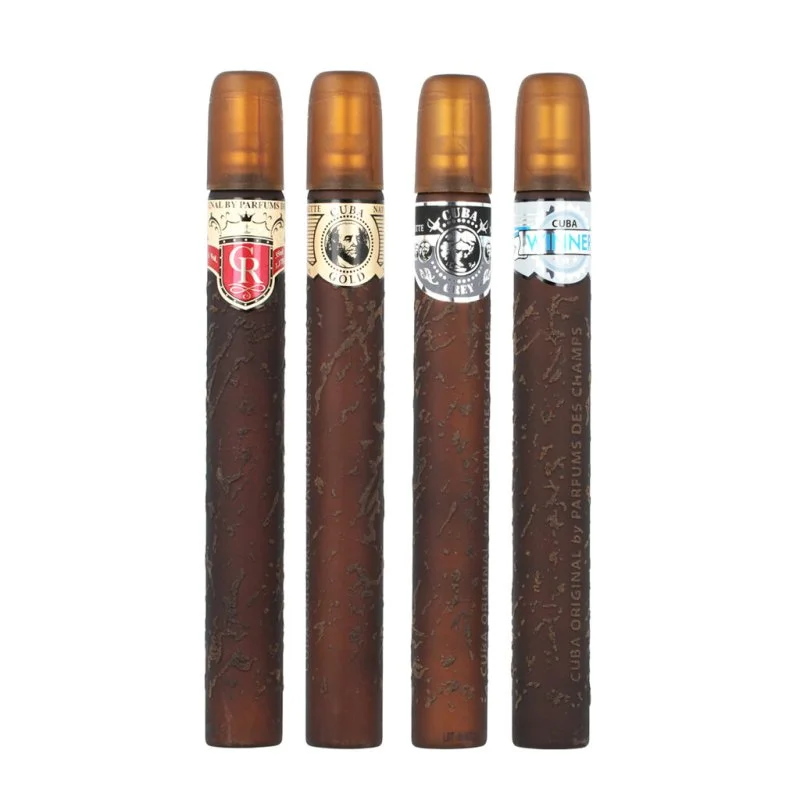 Cuba Cuba Zestaw Yellow 35 ml + EDT Blue 35 ml + EDT Red 35 ml + EDT Orange woda toaletowa dla mężczyzn