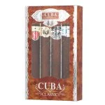 Cuba Cuba Zestaw Yellow 35 ml + EDT Blue 35 ml + EDT Red 35 ml + EDT Orange woda toaletowa dla mężczyzn