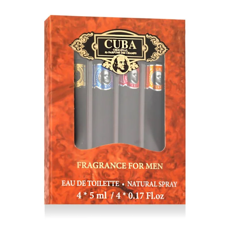 Cuba Fragrance For Men Zestaw MINI 4 x woda toaletowa dla mężczyzn