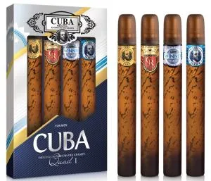 Cuba Cuba Cuba Zestaw EDT Gold 35 ml + EDT Royal 35 ml + EDT Winner 35 ml + EDT Shadow 35 ml M