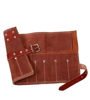 Dark Stag Barber Tool Roll Leather skórzane etui na narzędzia 70x90x280 mm