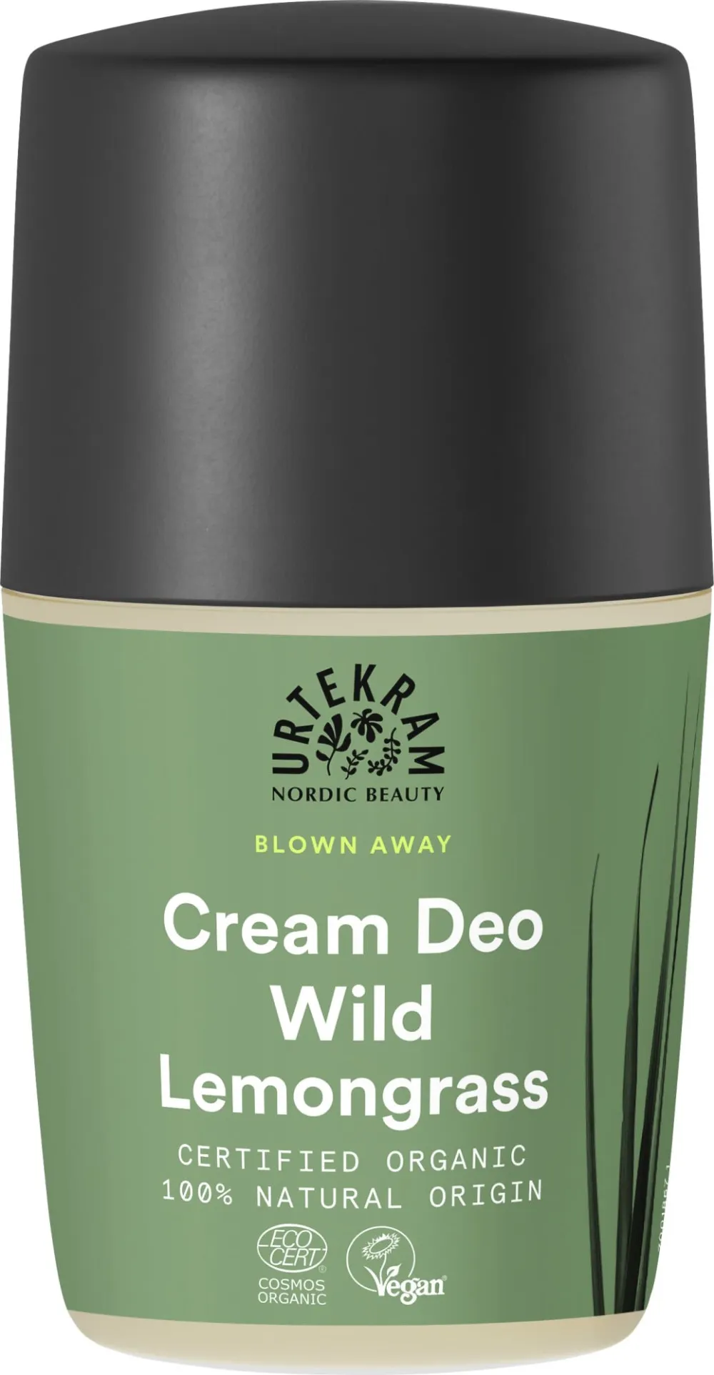 Urtekram Dezodorant roll on cream trawa cytrynowa 50 ml BIO