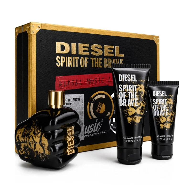 Spirit of the Brave 125 ml + SG 100 ml + SG woda toaletowa dla mężczyzn 50 ml