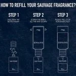 Sauvage uzupełnienie perfum 300 ml