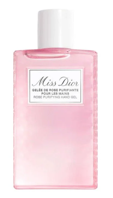 Miss Dior oczyszczający żel do rąk o zapachu róży 100 ml