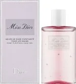 Miss Dior oczyszczający żel do rąk o zapachu róży 100 ml