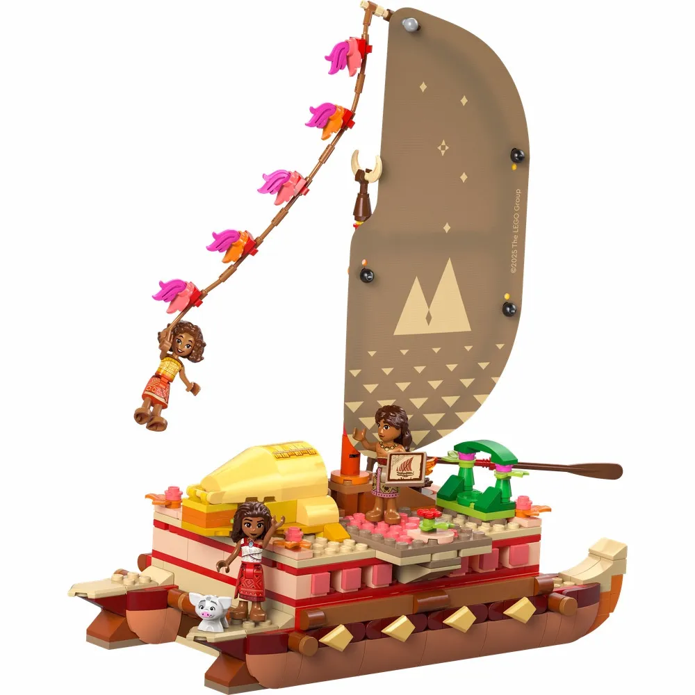 Disney 43270 Vaiana i przygoda na kanoe