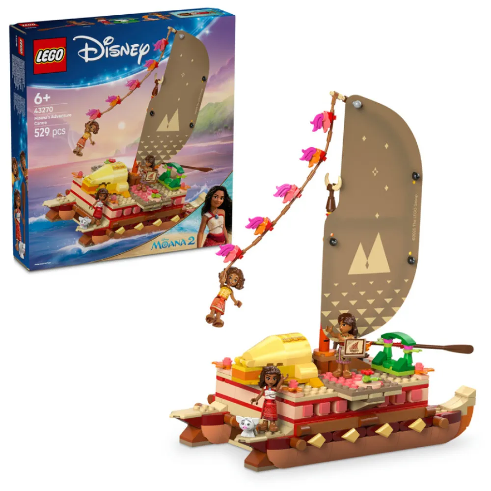 Disney 43270 Vaiana i przygoda na kanoe