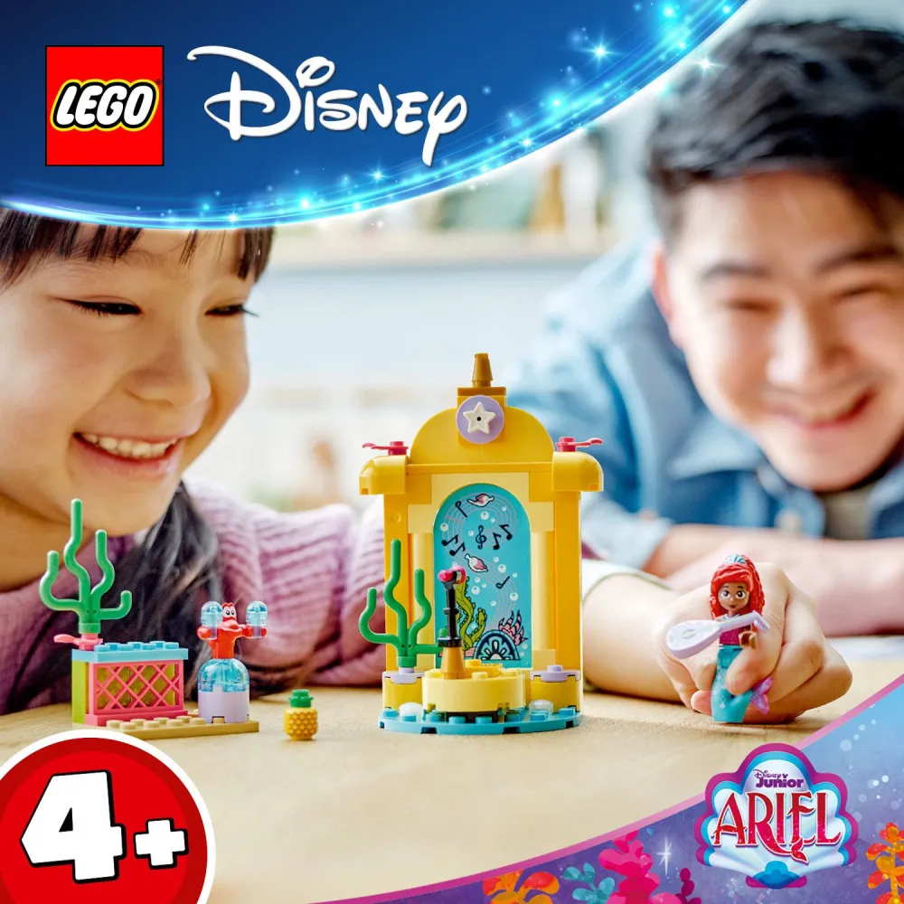 │ Disney Princess 43235 Ariel i jej muzyczna scena