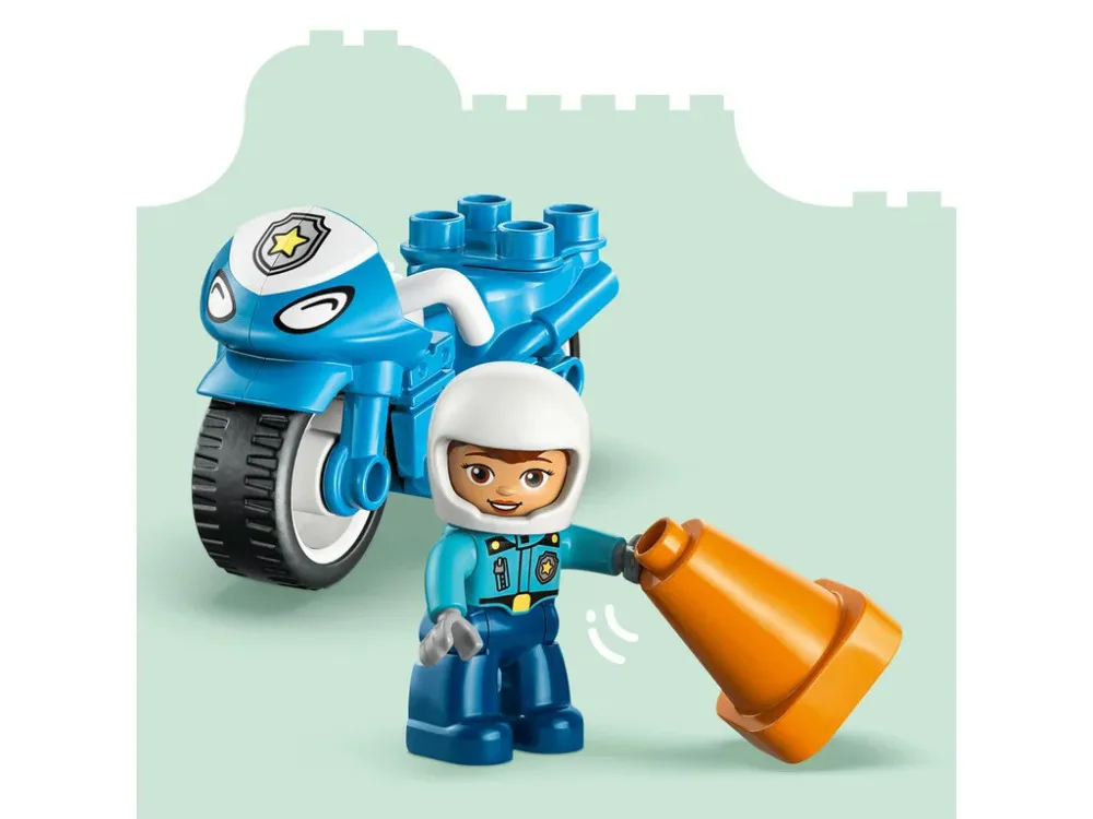 DUPLO® 10471 Niebieski policyjny motocykl