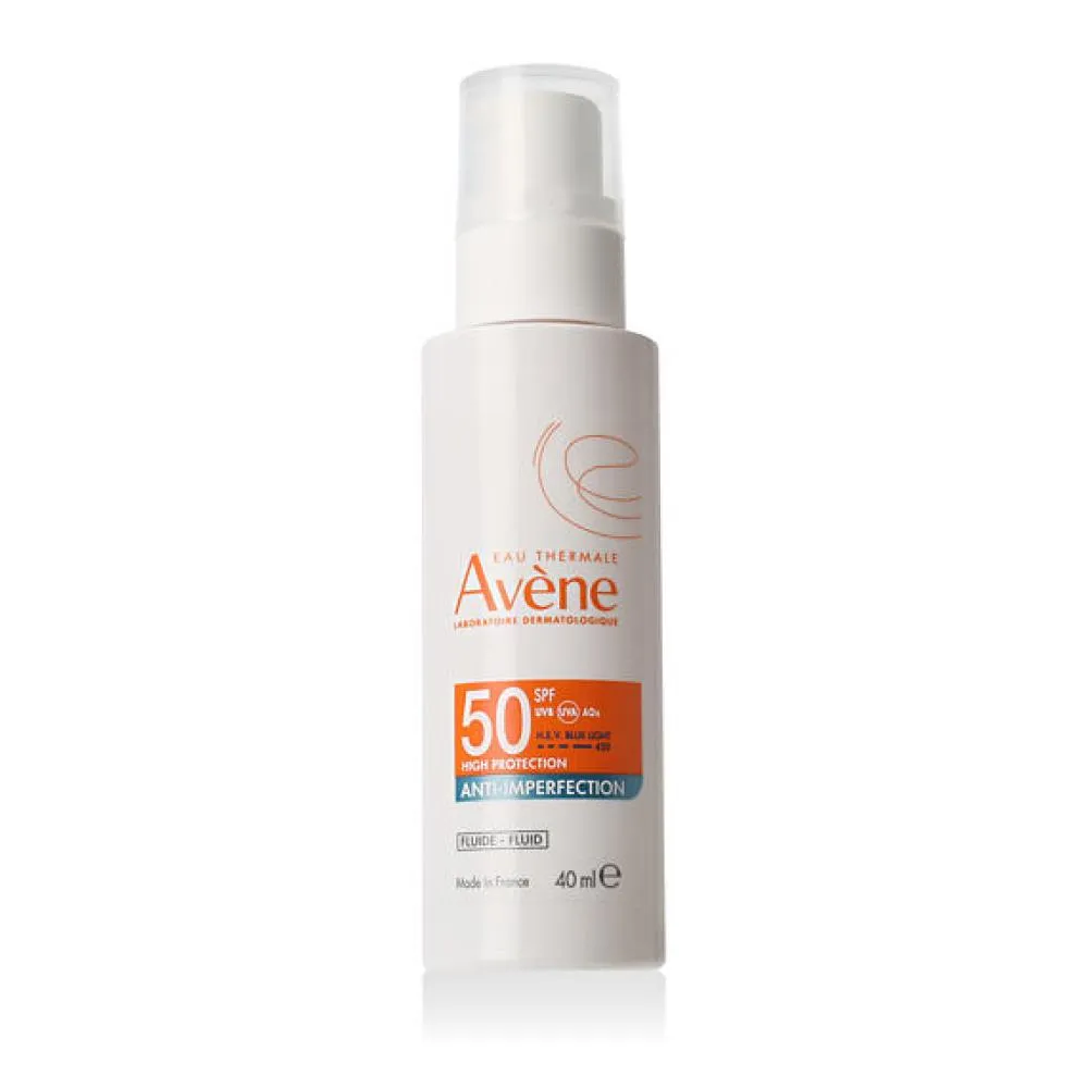 Eau Thermale Fluid przeciw niedoskonałościom SPF 50 40 ml