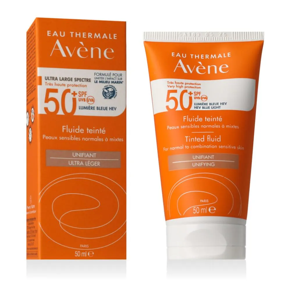 Eau Thermale Fluid koloryzujący SPF 50+ 50 ml