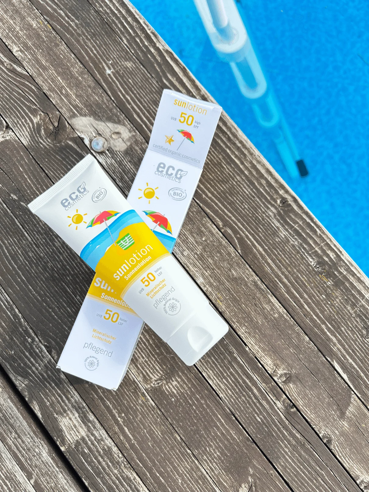 Eco Cosmetics Mleczko do opalania SPF 50 BIO (125 ml) - z naturalnymi filtrami mineralnymi