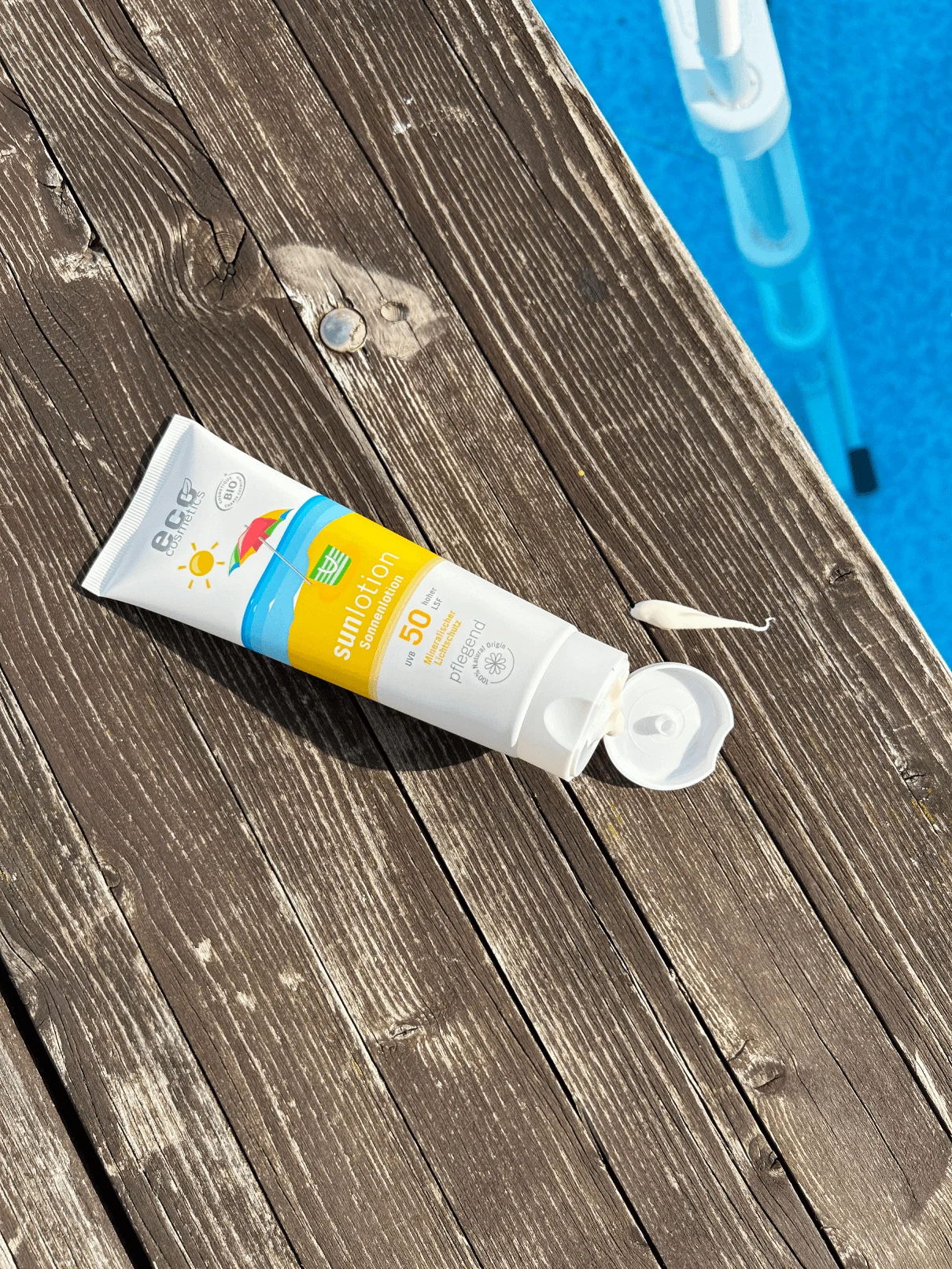 Eco Cosmetics Mleczko do opalania SPF 50 BIO (125 ml) - z naturalnymi filtrami mineralnymi