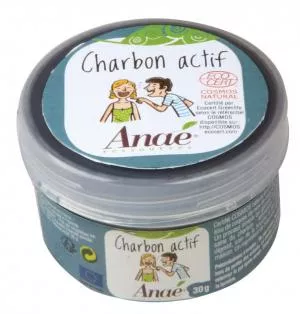 Ecodis Anaé by Activated charcoal powder (30 g) - czyści zęby i skórę