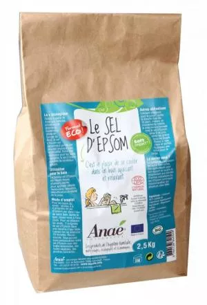 Ecodis Anaé by Epsom salt (worek 2,5 kg) - do kąpieli, peelingu i ogrodu