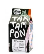 Einhorn TamTampon Normalo tampony (16 szt.) - hipoalergiczne z bawełny organicznej