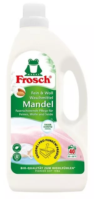 Frosch ECO Płyn do prania wełny i delikatnych tkanin - migdałowy (1500 ml)