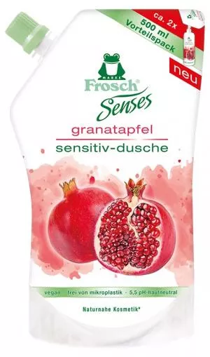 Frosch EKO Senses Żel pod prysznic Pomegranate - wkład (500ml)