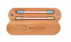 Endles by Econea Patyczki do uszu i makijażu wielokrotnego użytku (2 szt.) - zmywalne i zero odpadów