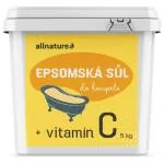 Allnature Sól Epsom Witamina C 5 kg